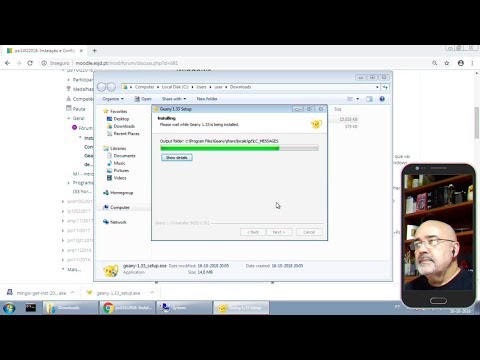 Instalar Geany e compilador de C em Windows 7