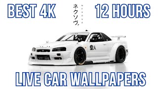 Nissan GT-R R34 | 12-Hour Luxury Car Live Wallpaper (Ambient Motion)