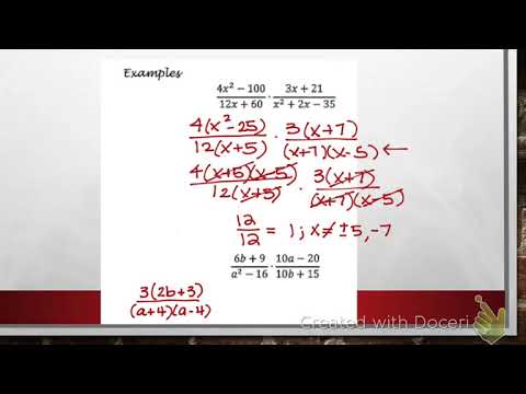 Multiply and Divide Rationals