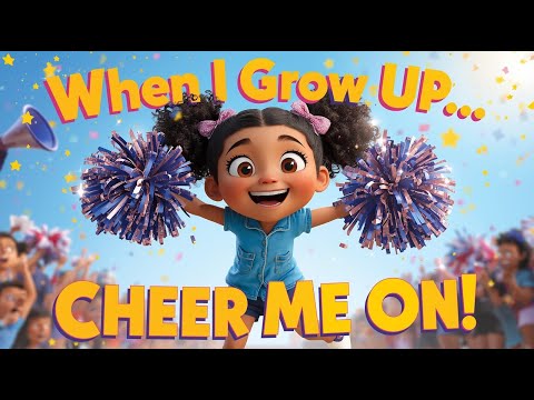 Cheer Me On  📣 | Kids Song  #BrightWonder  #PomPomPower  #CheerleaderSong