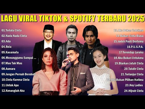 LAGU VIRAL TIKTOK & SPOTIFY TERBARU 2025 - Playlist Hits Indonesia Terpopuler