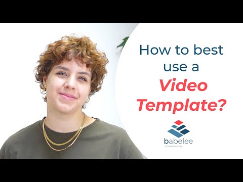 How to best use video templates | Videomarketing Tips