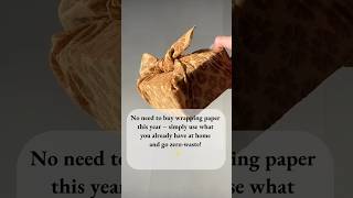 #zerowastetips for #giftwrapping
