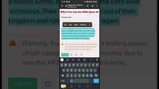 What You Can Do With Open AI #openai, #chatgpt #gpt, #aimodels #artificialintelligencefullcourse