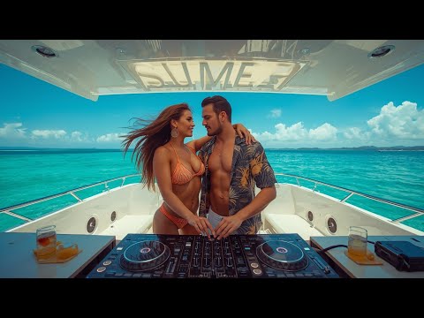 SUMMER RELAXING  TROPICAL DEEP HOUSE MIX 2026,CHILL OCEAN SUMMER BEACH VIBES IN 4K UHD BY Visuvi