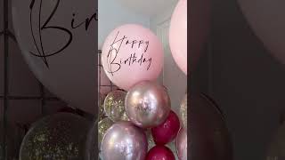 Stunning balloons! #balloon #birthday #goldenmoments #decoration #love #londonballoons #london