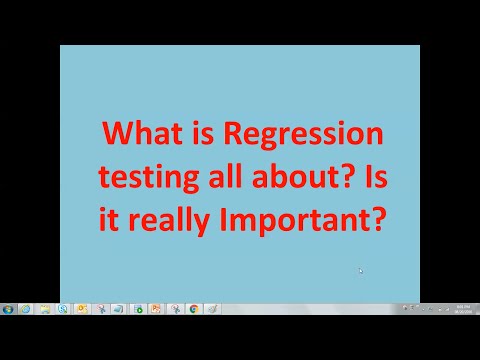 What is Regression Testing