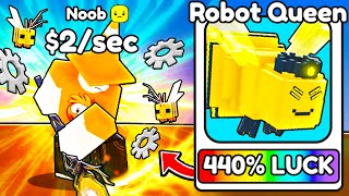 Starting Over As a Noob With NEW OP BUNDLE in Roblox Bee Rich