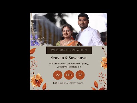 Wedding of Sravan and Sowjanya