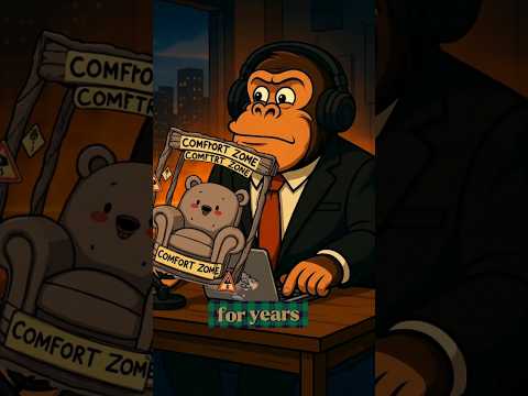 Comfort Is Killing Your Growth 🪤💼 | Gorilla Talk #shorts#finance #shorts #gorilla #podcast