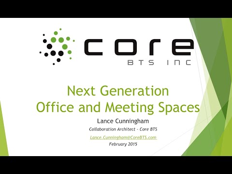 Next Generation Office and Meeting Spaces