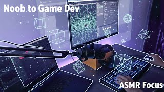 ASMR Game Dev Focus – From Noob to Developer (No Talking)