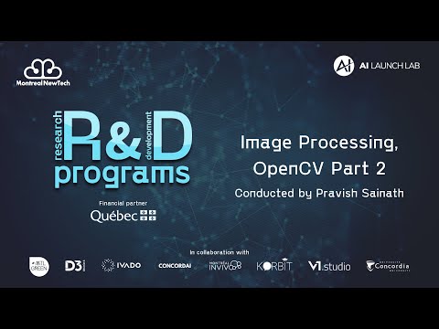 Intro to Image Processing, OpenCV Part 2
