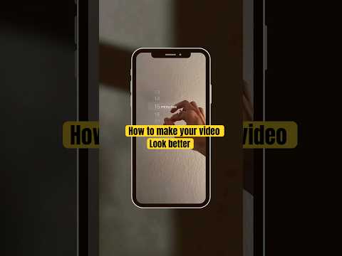 How To Make Your Videos LOOK BETTER - Aesthetic Video Tips #tutorials