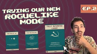 Trying the New Roguelike Mode in ONE BTN BOSSES!!! - Dev Diaries Ep. 2