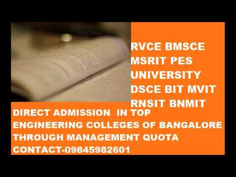 Which are the best engineering colleges for computer science in Bangalore