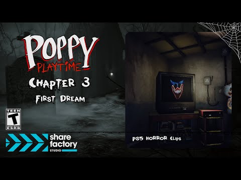PS5 HORROR Clips – Poppy Playtime: Chapter 3 | First Dream