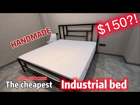 How to make a modern bed? Easy and cheap way you can find here.