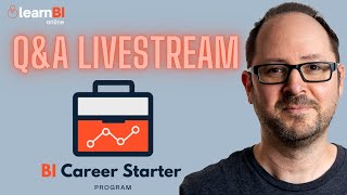 Q&A Livestream - NEW ⭐️BI CAREER STARTER PROGRAM⭐️