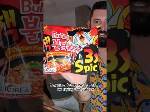 Buldak 3x spicy 🌶️ #review