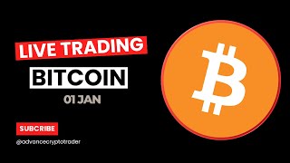 Crypto & Gold Analysis || Bitcoin Analysis || 01 JAN || Advance Crypto Trader - Vivek Yadav