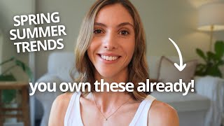 Spring/Summer Fashion Trends 2025… (hiding in your closet!)