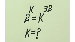 Solving advance math problem l Easy & Tricky Solution l Olympiad Mathematics l k=?