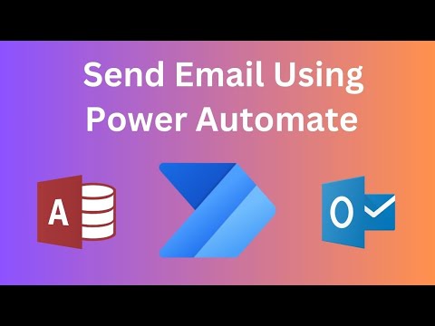 Automatically Send an Email from an Access Database Using Power Automate