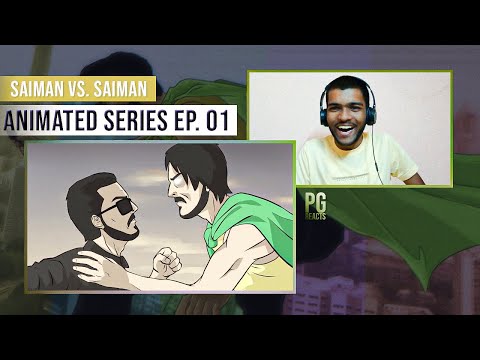 Saiman vs Sai-Man | YOUTUVERSE Ep:01 | PG reaction