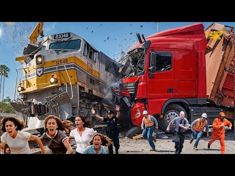 Most Unbelievable Train Moments Caught on Camera - Best of Month #29