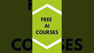 8 FREE AI Courses That Will Change Your Career!  #ai #aicourses #aitutorial #aicommunity #genai