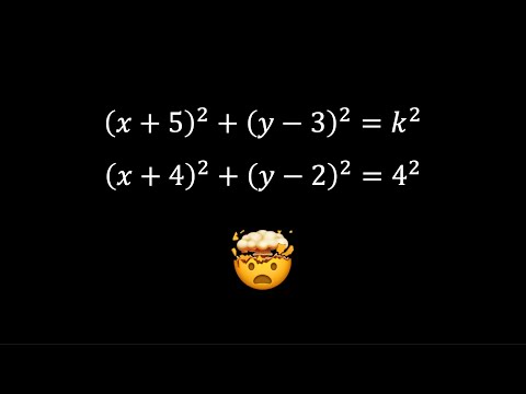 This A-Level Circles Question Stumps Most Students - Can You Solve It?