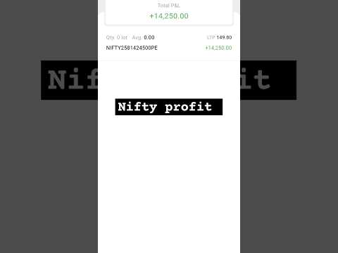 Nifty 50 #optiontrading#profit today!!📊💹📊📈💹📊 technical_vlog#shortreelviral 🆖✅