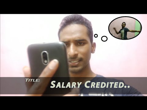 Salary Credited | Salary Day | Problems on Salary Day | Francis Reddy