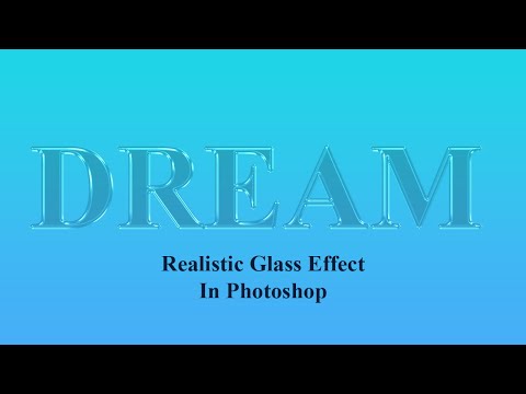 Photoshop a Realistic Glass Effect in 2 Minutes