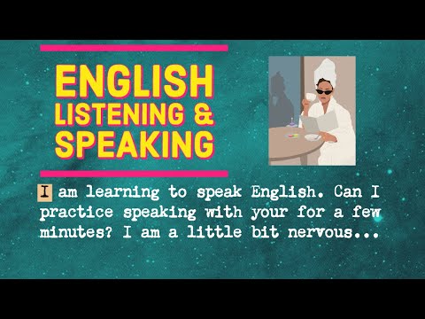 Listen and Repeat English |  Asking: Can I practice speaking with you?