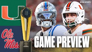 Miami vs Ole Miss: Fiesta Bowl Preview & Predictions | CFP Semifinal & National Championship Pick 🏆