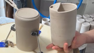 Making ceramic cups - livestream
