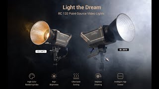 Introducing SmallRig RC 120 Bi-color Point-Source Video Light