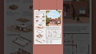 Quick Architectural Presentation Board ideas | sheet composition for students| Photoshop tutorial