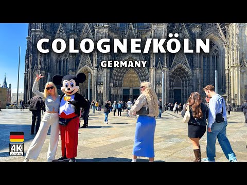 Cologne 4k Walking Tour 2025 l Köln City Walk