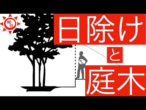 日除けと庭木【DIY】