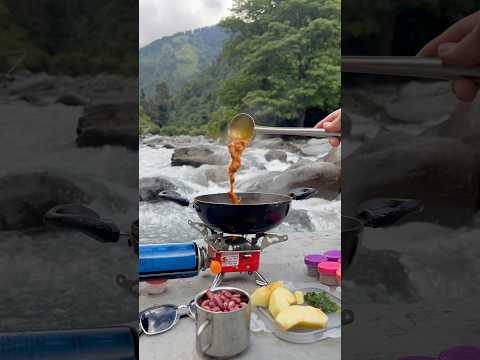 Rajma Chawal | Mountain cooking | #food #mountaincuisine  #mountainchef #mountainfoods #cooking
