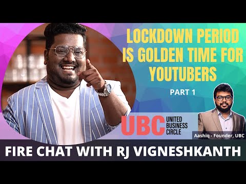 My advice to the new Youtubers | Chat with RJ VigneshKanth, Blacksheep | PART 1 | Aashiq Ahamed