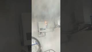 on Grid Solar system 5 kw sofar inverter fire 🔥 sparking #solar #solarsystem