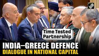 High-level India–Greece defence talks stress strategic partnership, security & economic cooperation