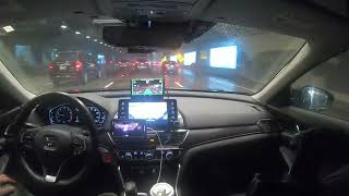 [RAW] Video Wet Weather   Blue Diamond Lanefull  with SR Hack DEV-C3 Sunnypilot Openpilot Accord 18