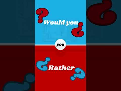 Tough Choices: have a 🗃️desk-job🗃️ vs. a 🏞️ outdoor-job🏞️  | Would You Rather Challenge! #ytshorts