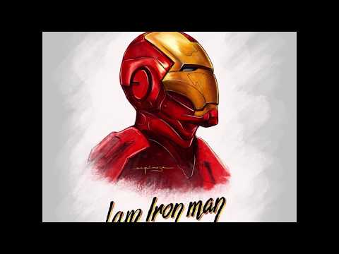 iPad pro - Procreate - SpeedPainting - Love you 3000 - Iron man