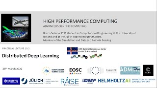 2022 High Performance Computing Practical Lecture 10.2 Distributed Deep Learning Part1 👨‍💻